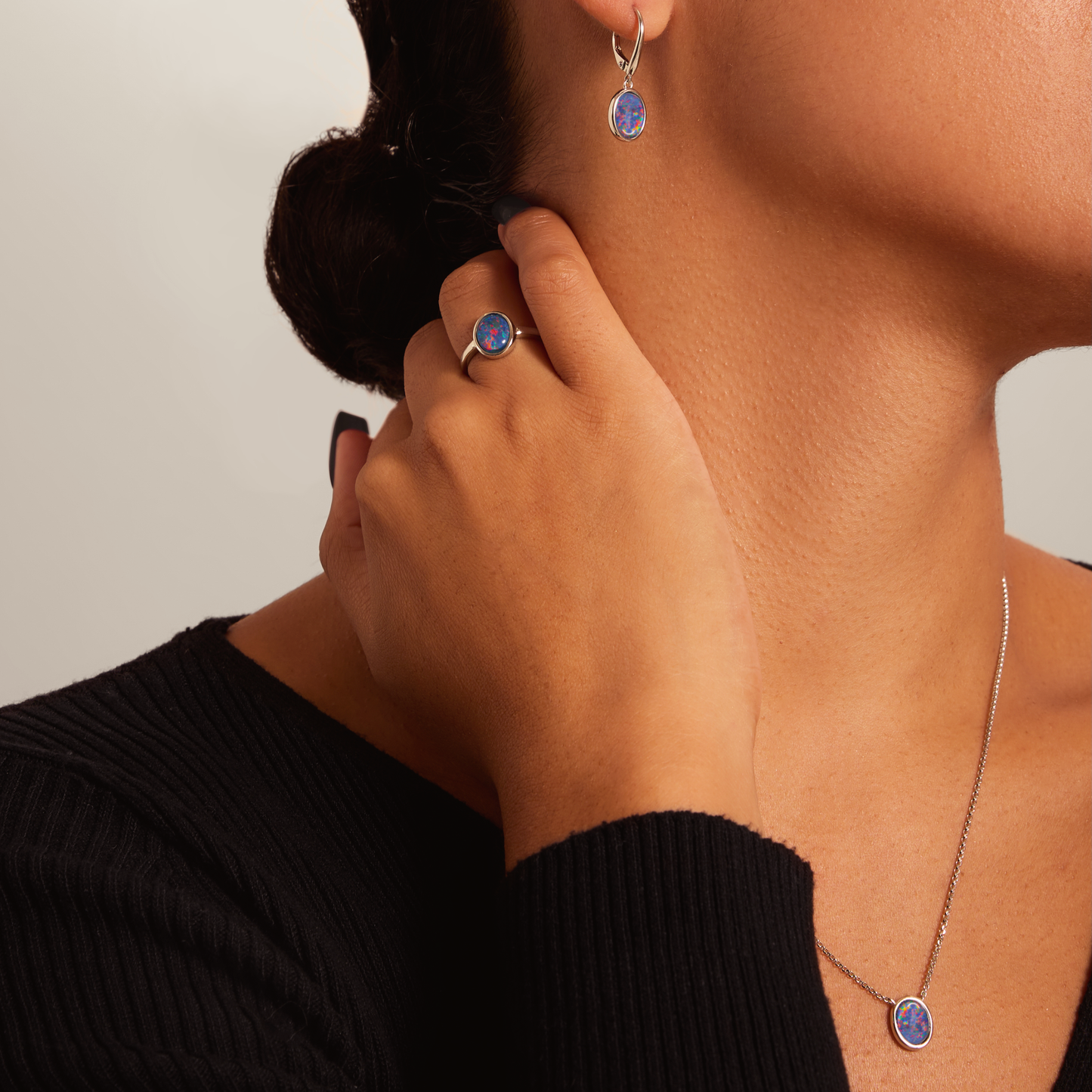 Ellipse of Flame Red