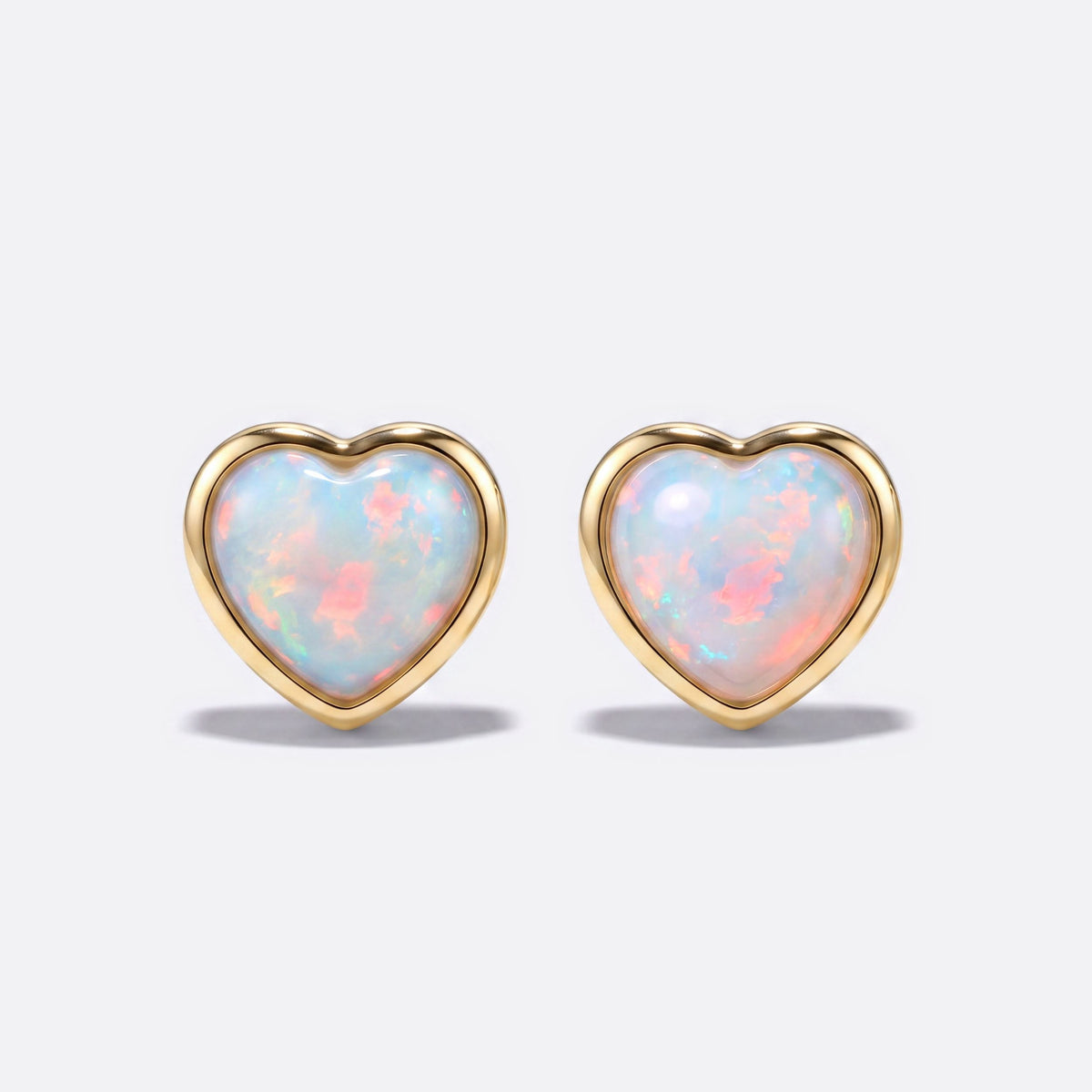 White Opal / Yellow Gold