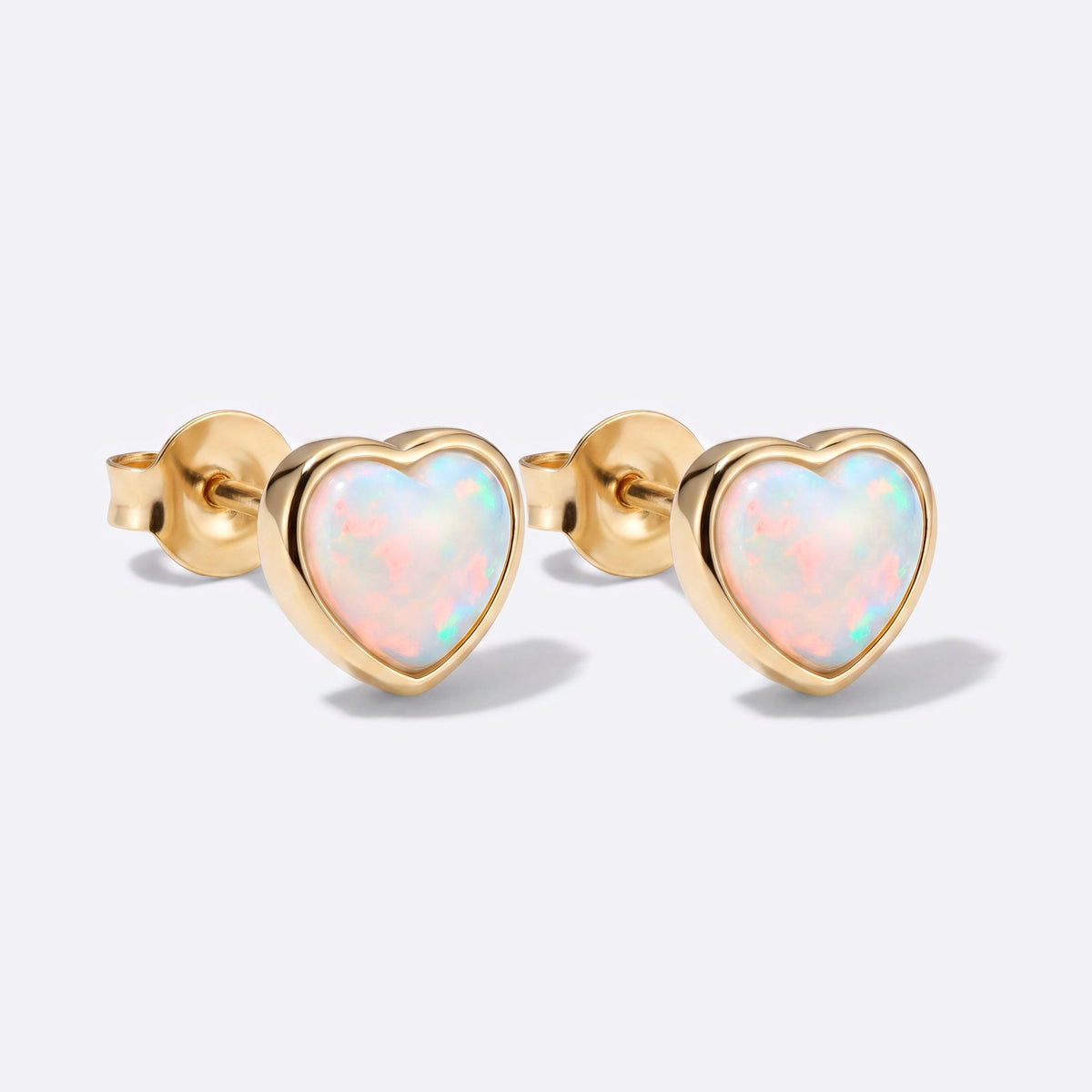 White Opal / Yellow Gold