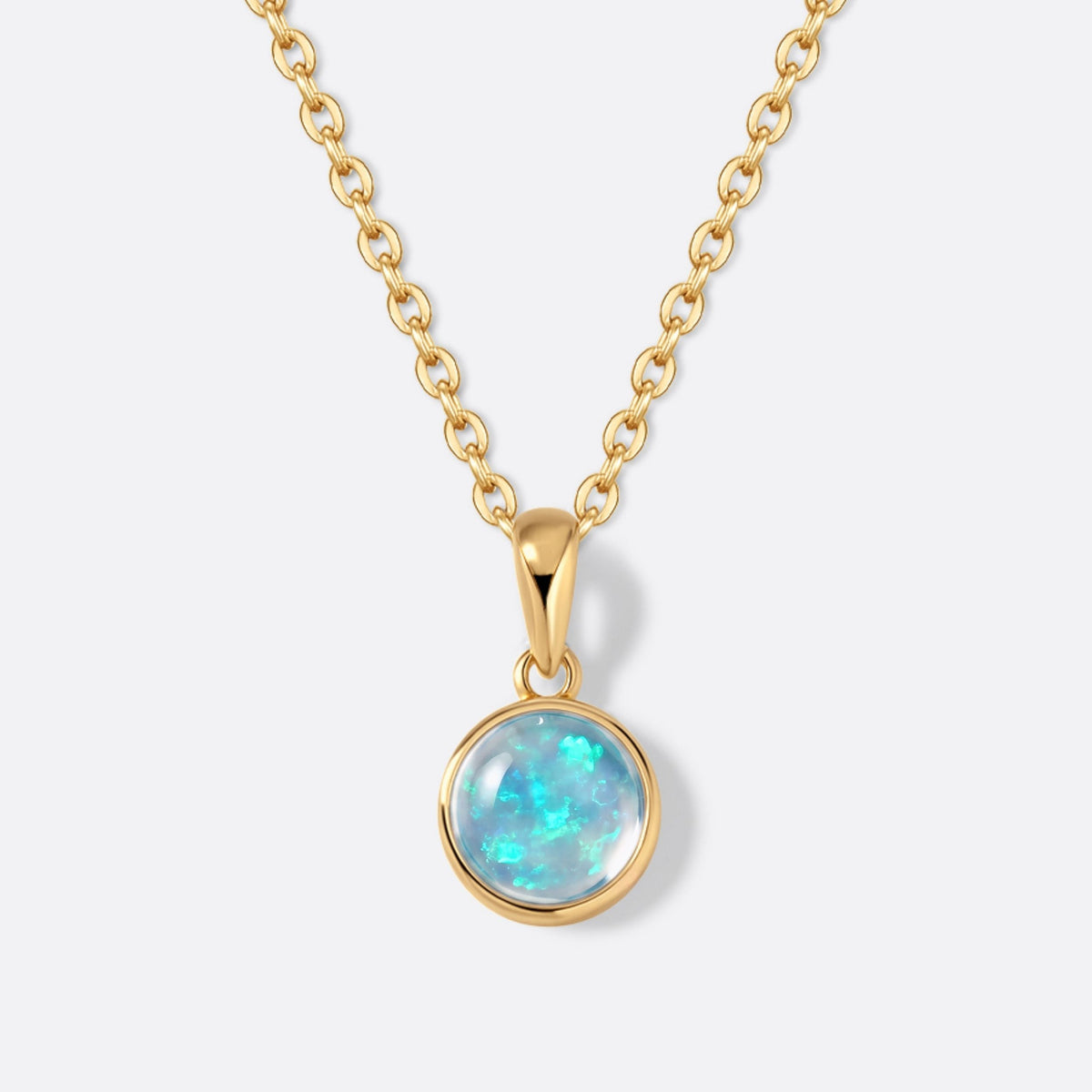 Crystal Opal / Yellow Gold