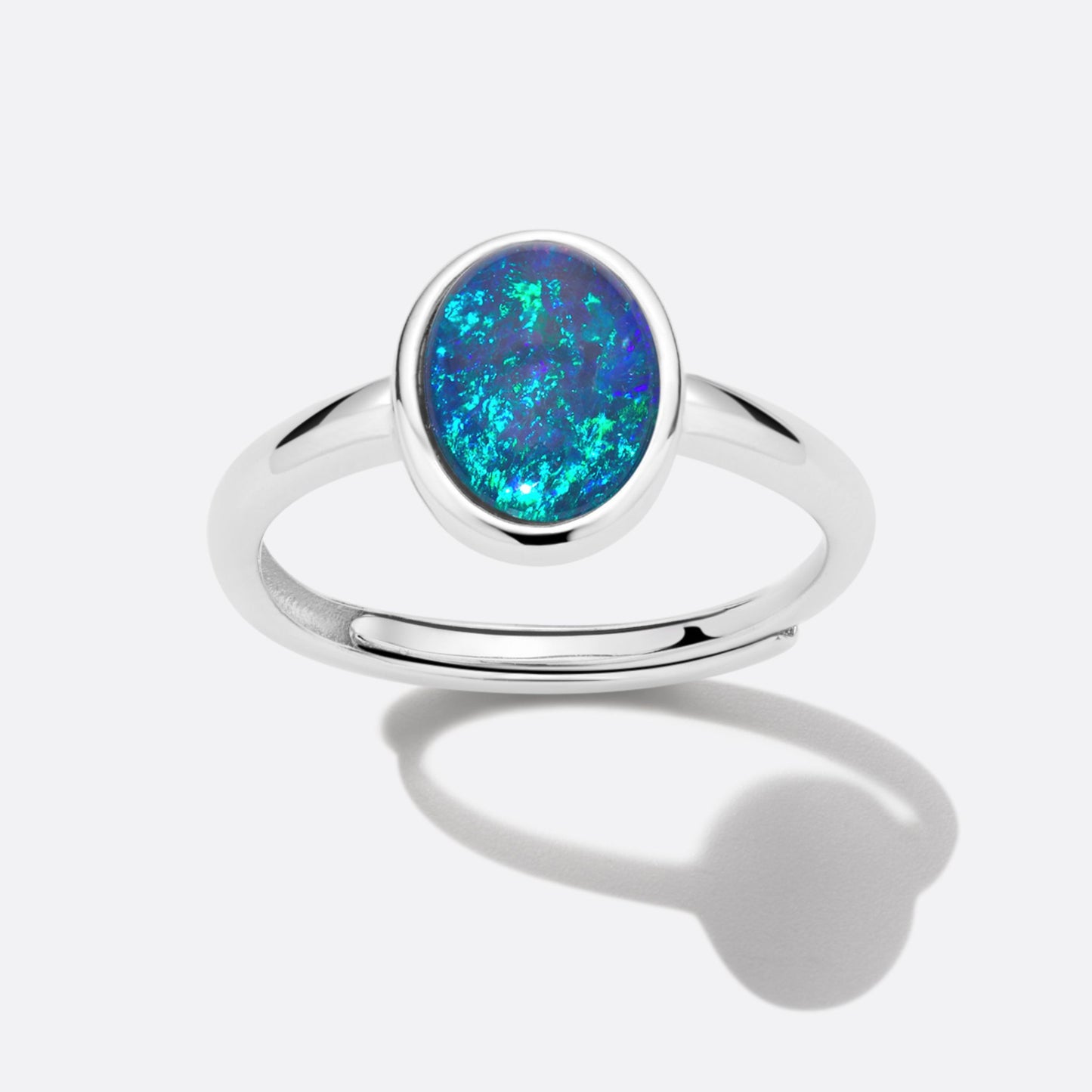 Ellipse of Flame Blue/Green