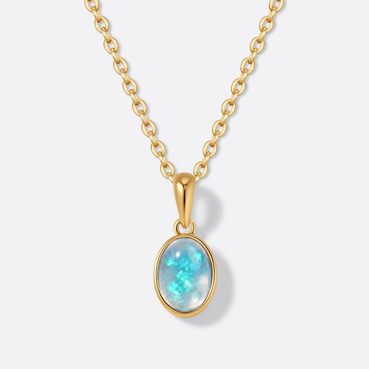 Crystal Opal / Yellow Gold
