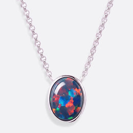 Ellipse of Flame Red