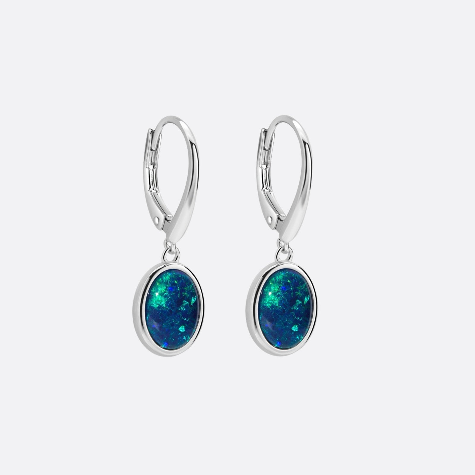 Ellipse of the Black Opal - Ohrring | Liberty Angels