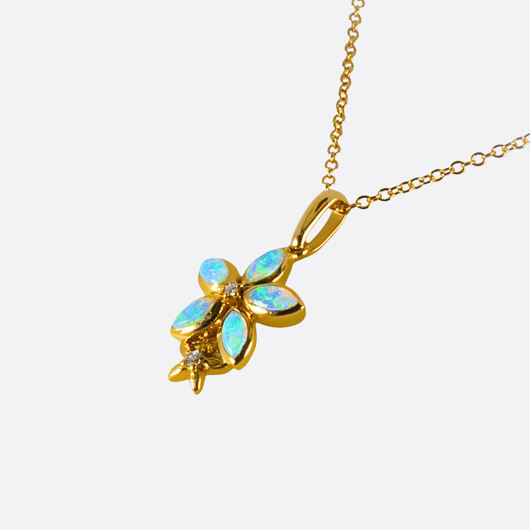 Golden Flower - Kette | Liberty Angels