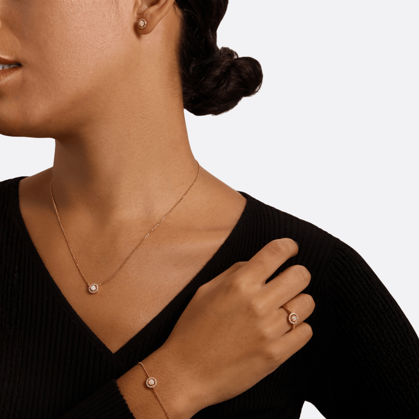 Golden Opal Spectacle Collection - Komplett Set - Schmuck - Set | Liberty Angels