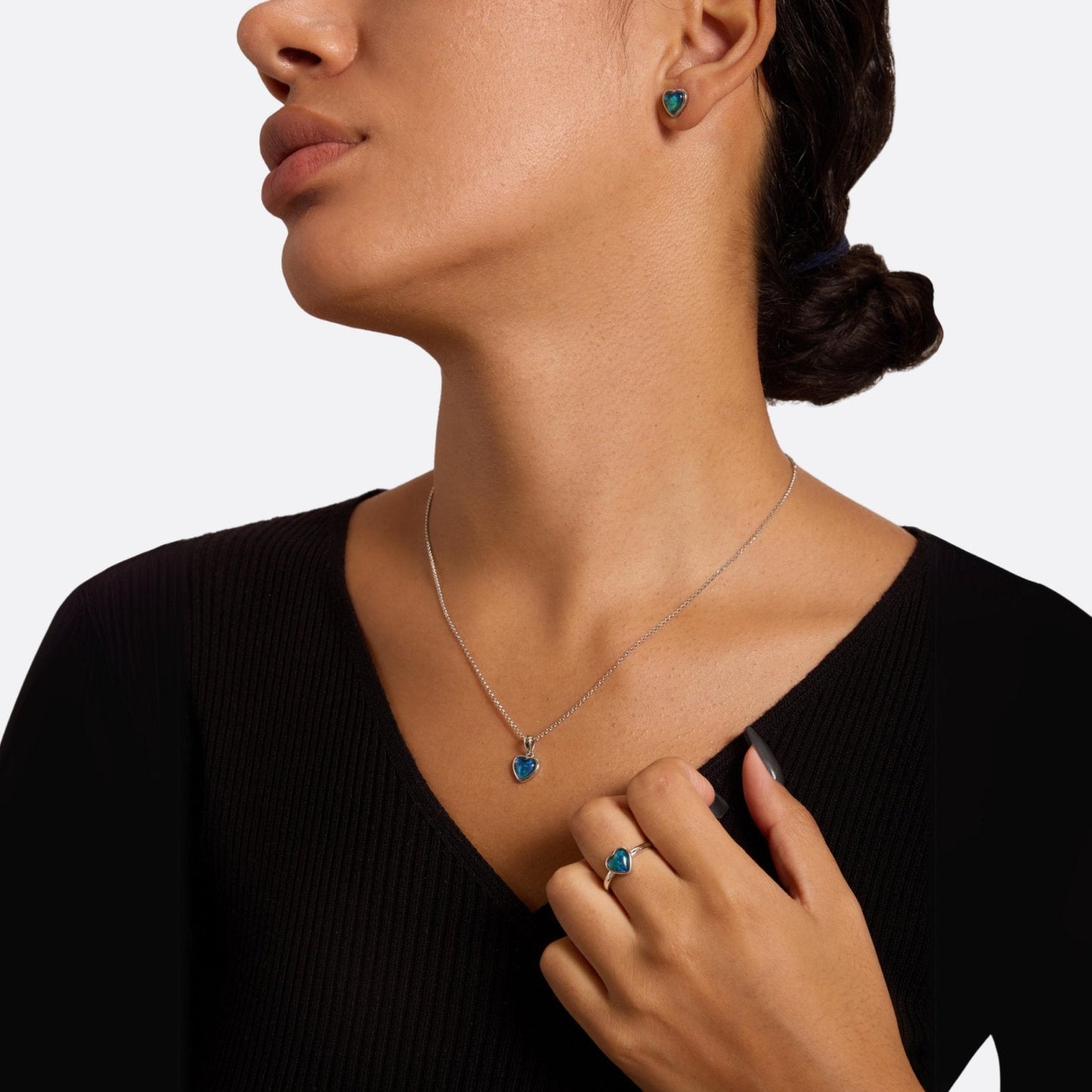 Heart of the Black Opal - Kette | Liberty Angels