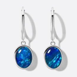 Ellipse of Flame Blue/Green