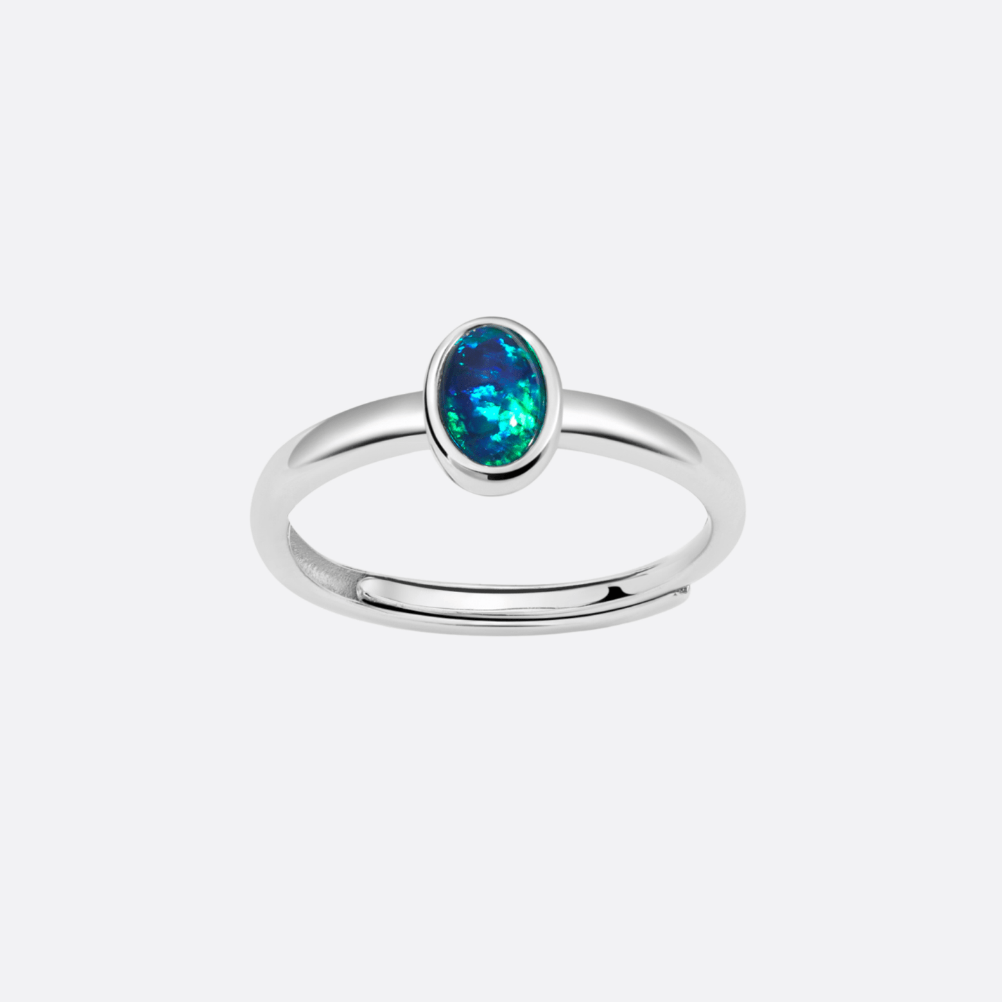 OpalRing - Allure of the Black Opal - FAERELLI