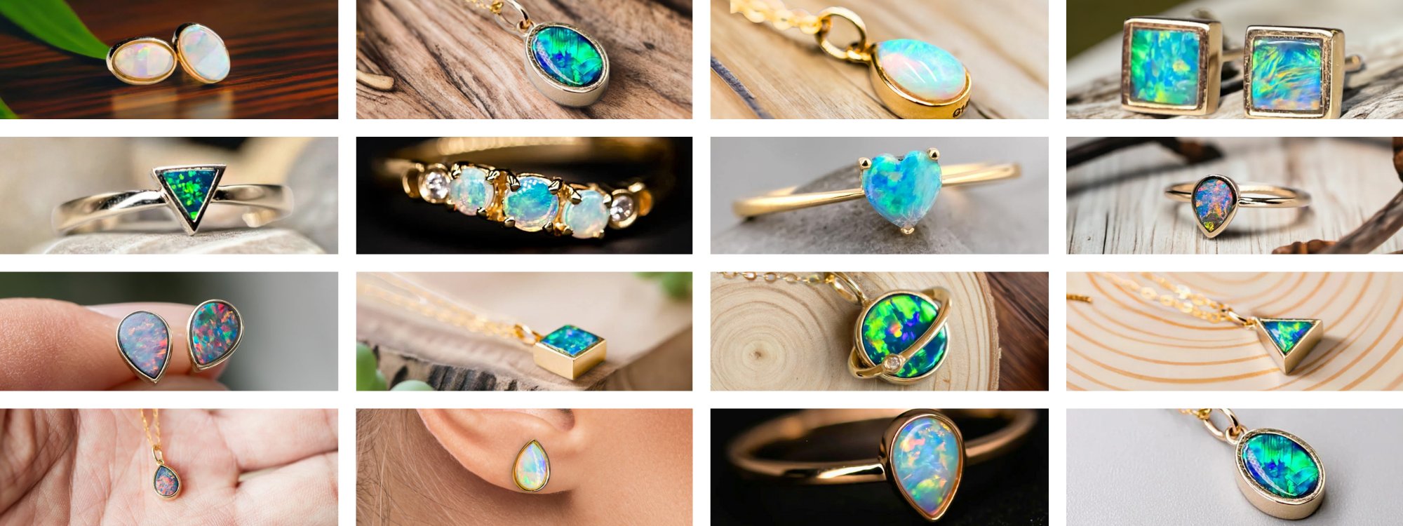 Opal-Schmuck in Gold - Liberty Angels