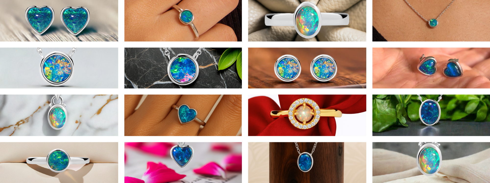 Opal-Schmuck in Silber - Liberty Angels
