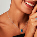 Ellipse of Flame Blue/Green