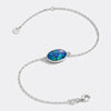 Ellipse of Flame Blue/Green
