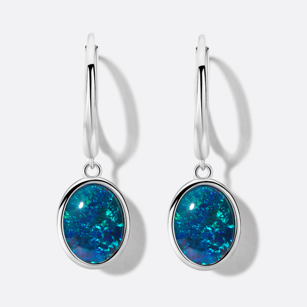 Ellipse of Flame Blue/Green