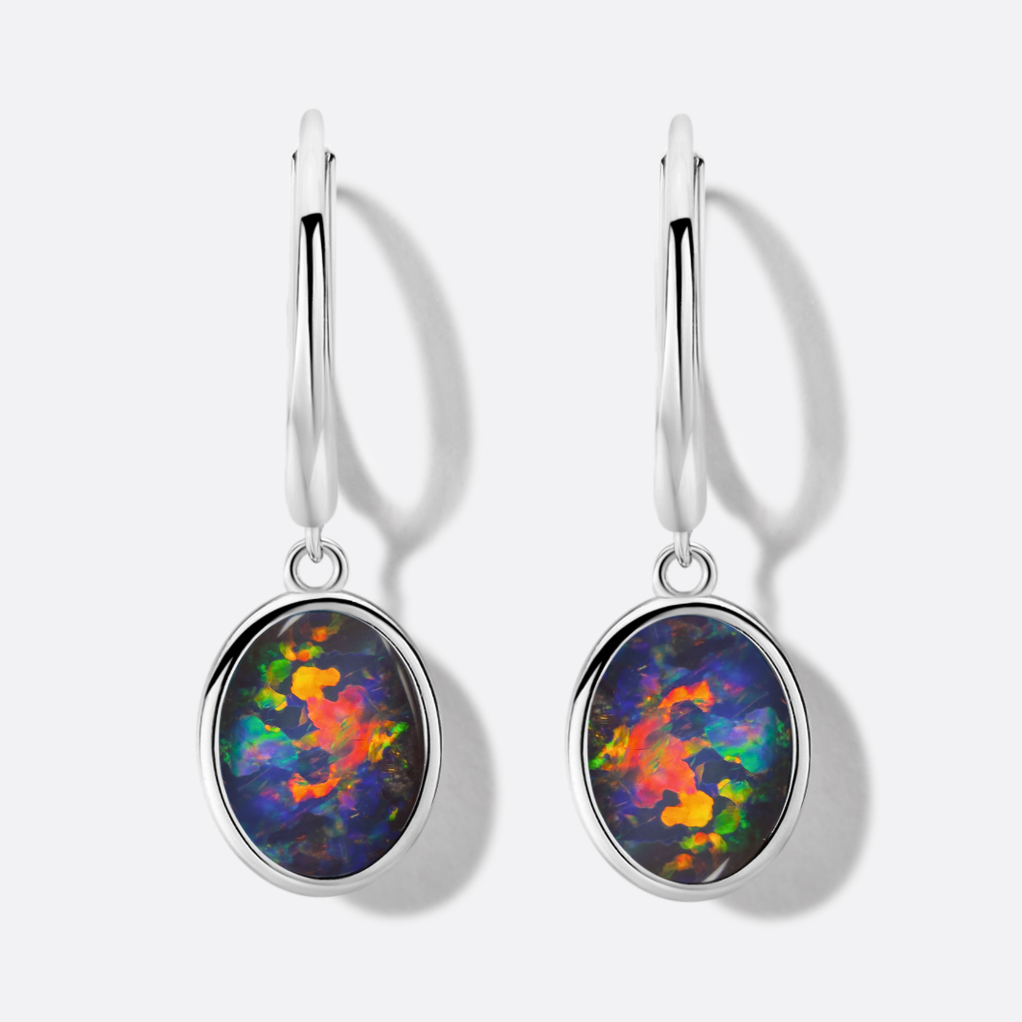 Ellisse di Rosso Fiamma