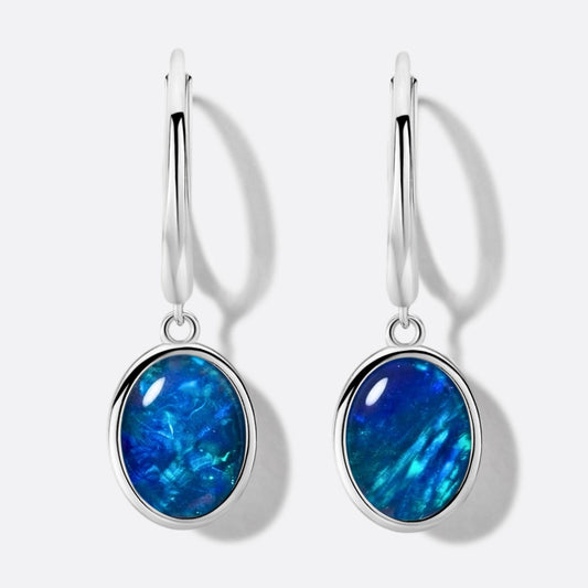 Ellipse of Flame Blue/Green