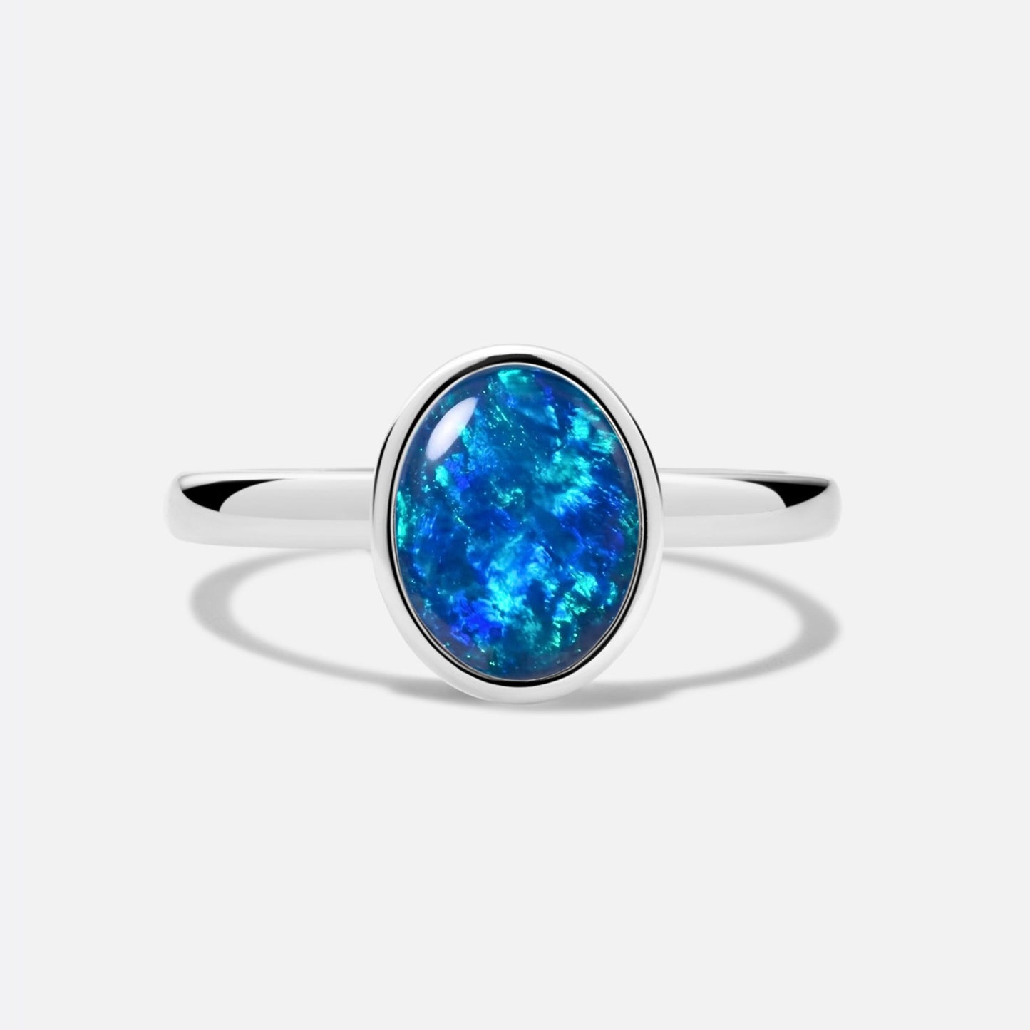 Ellipse of Flame Blue/Green