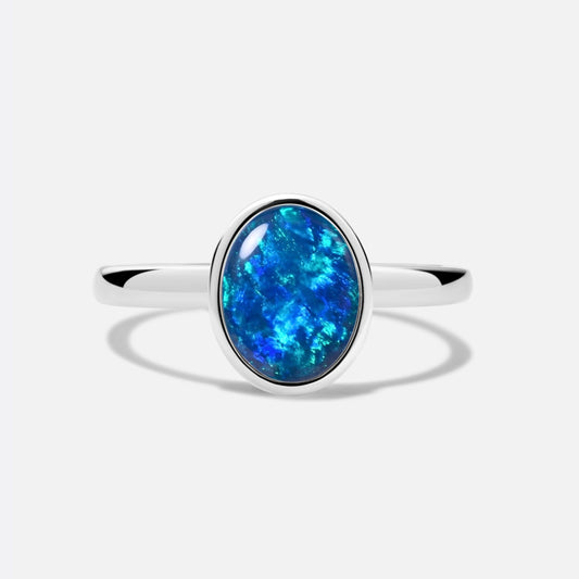 Ellipse of Flame Blue/Green