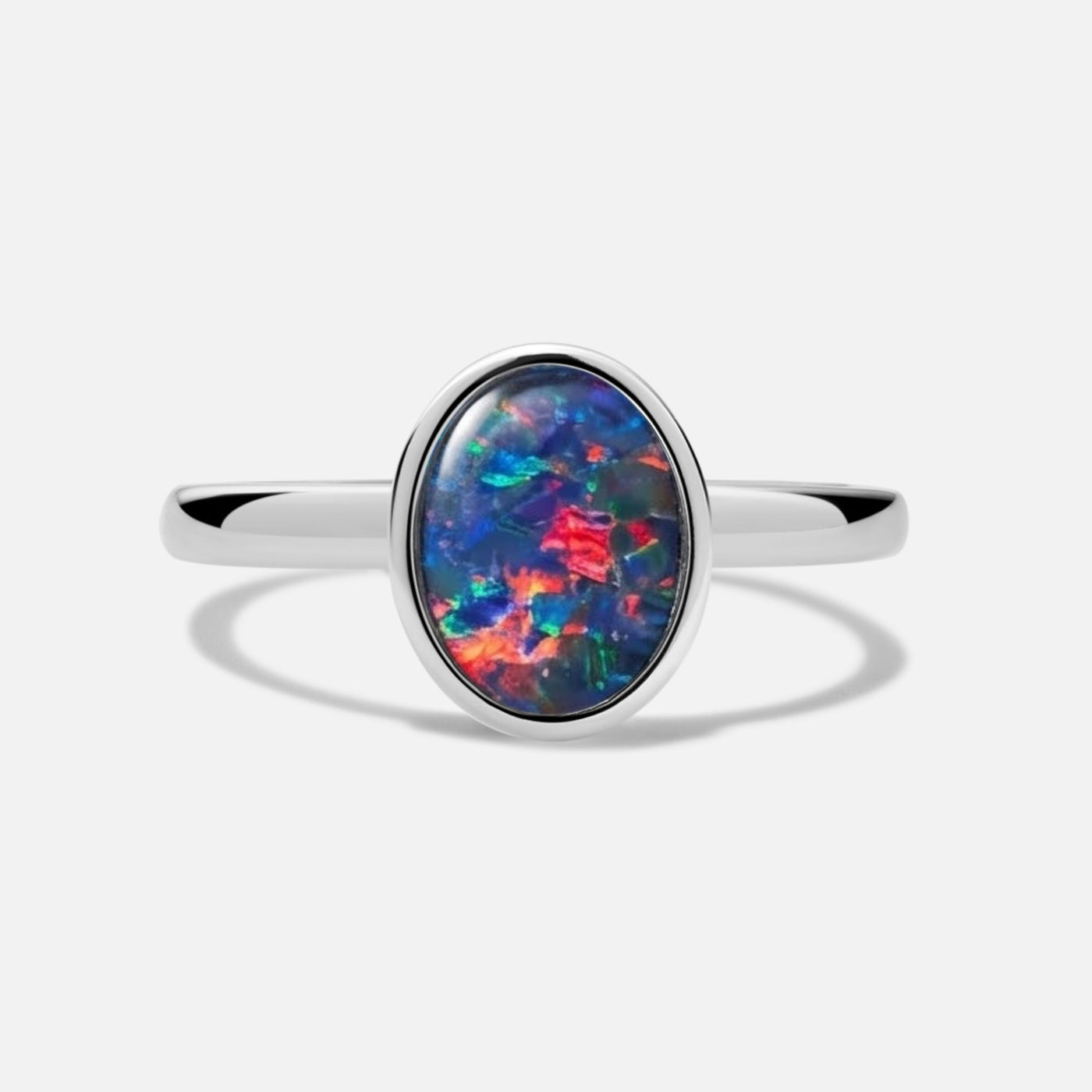 Ellipse of Flame Red