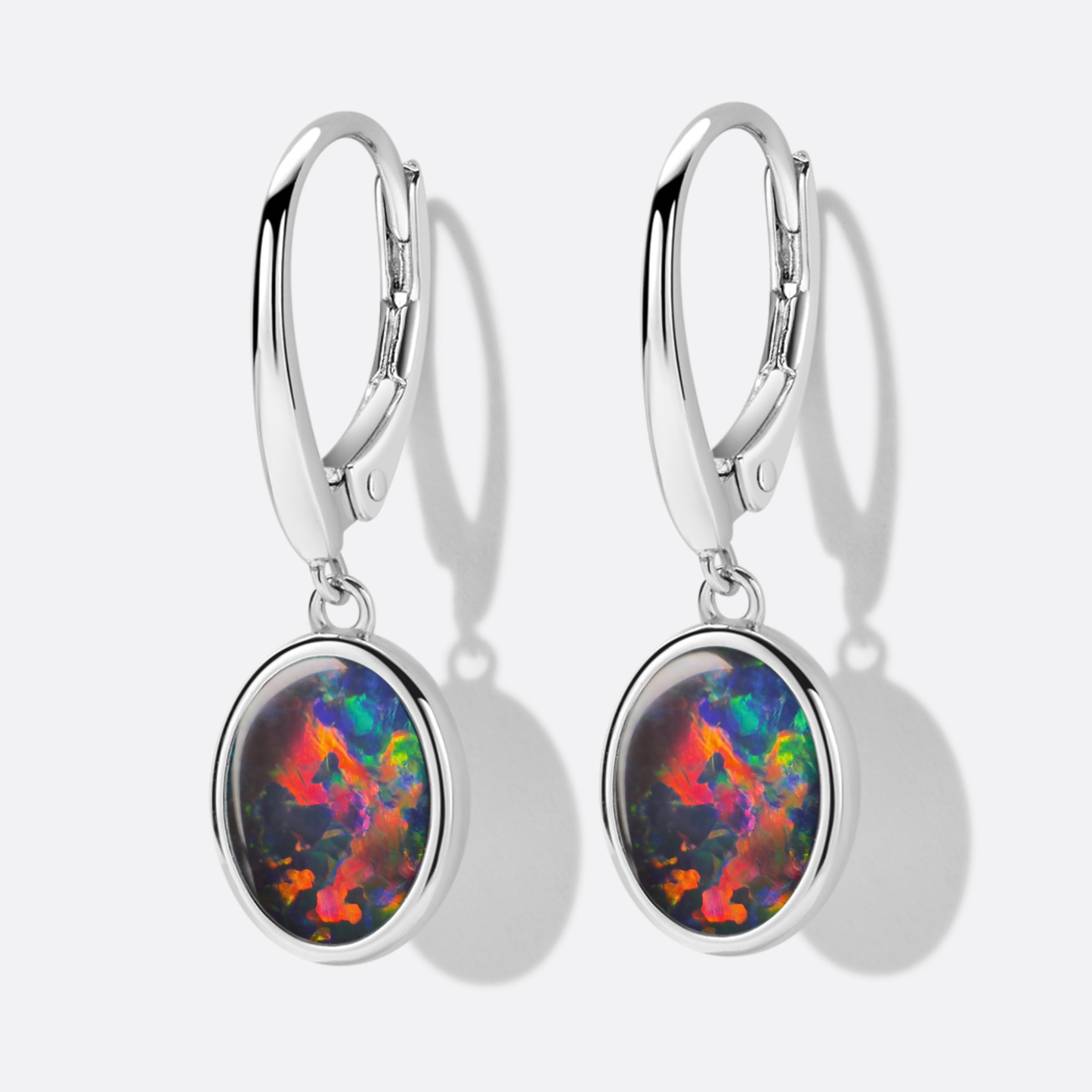 Ellisse di Rosso Fiamma