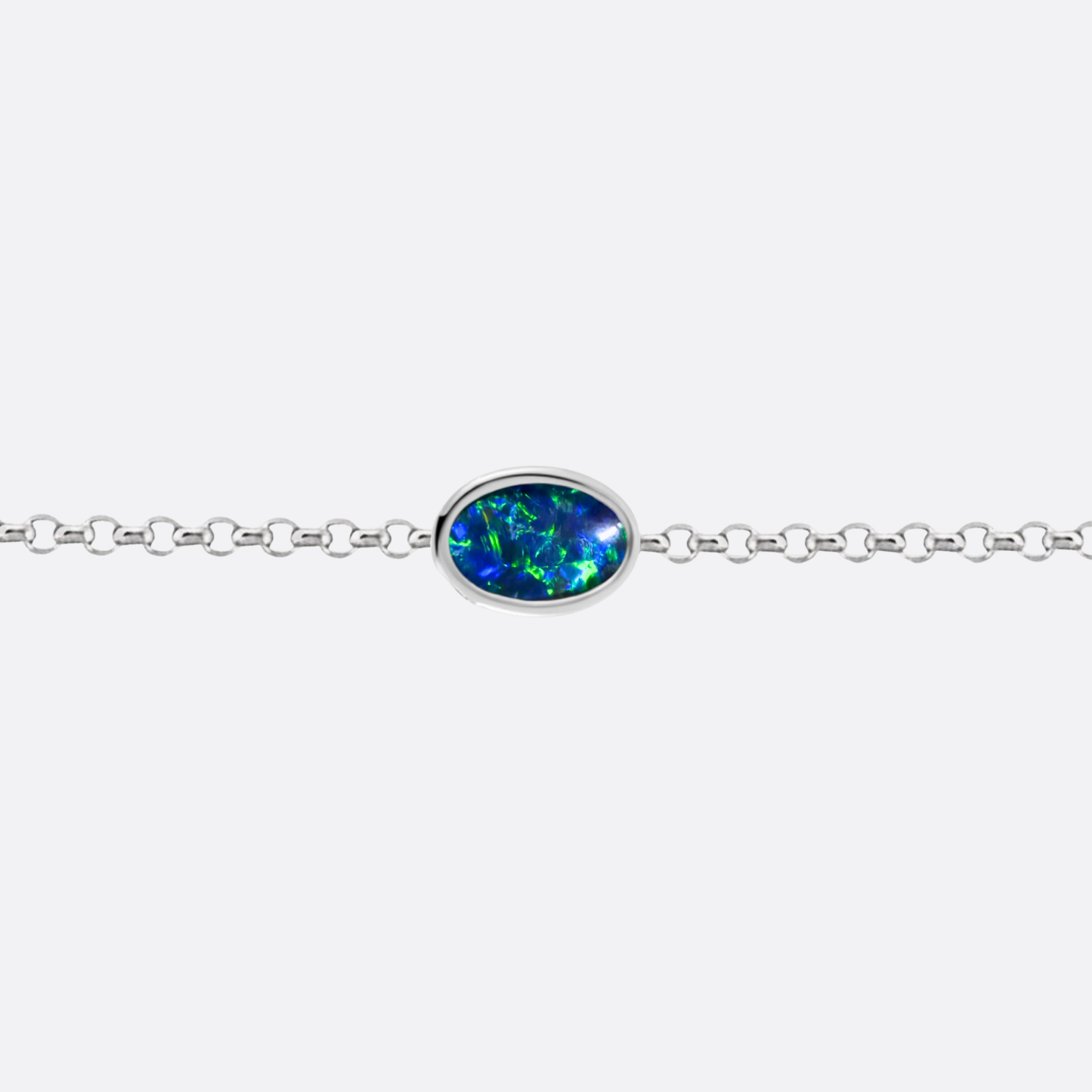 Ellipse of Flame Blue/Green