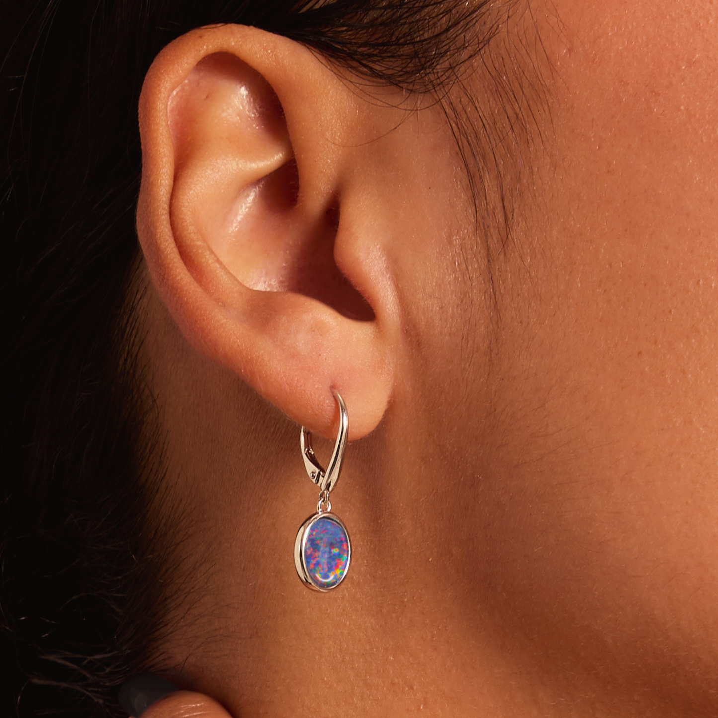 Ellisse di Rosso Fiamma