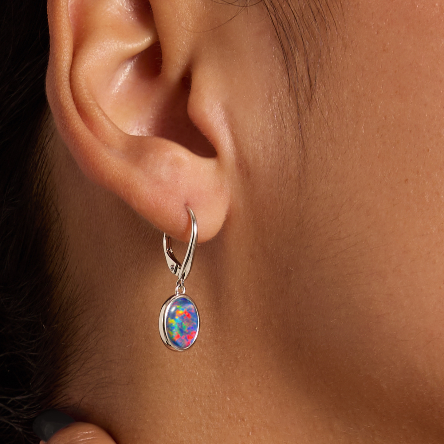 Ellipse of Flame Red