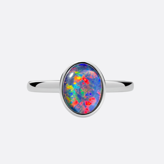 Ellipse of Flame Red