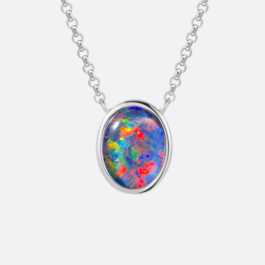 Ellipse of Flame Red