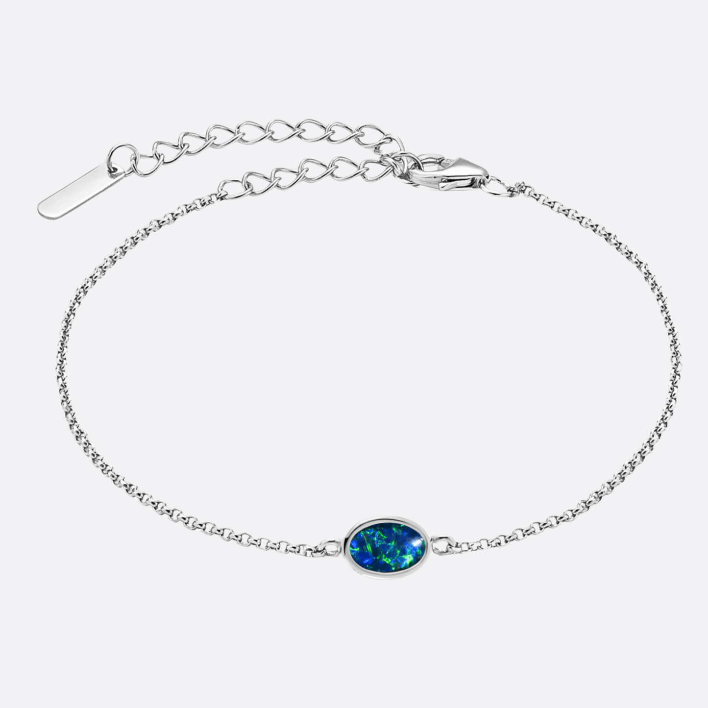 Allure of Flame Blue/Green - Armband | Liberty Angels