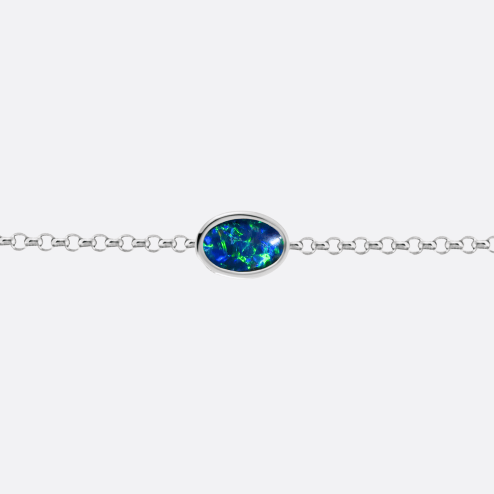 Allure of Flame Blue/Green - Armband | Liberty Angels