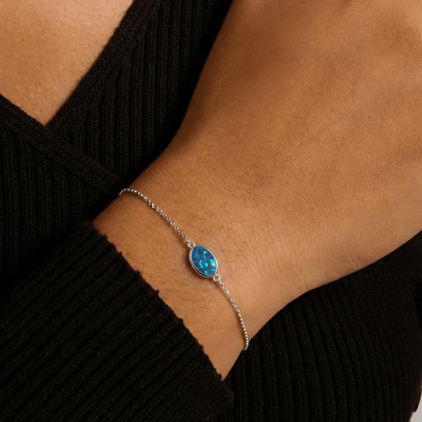 Allure of Flame Blue/Green - Armband | Liberty Angels