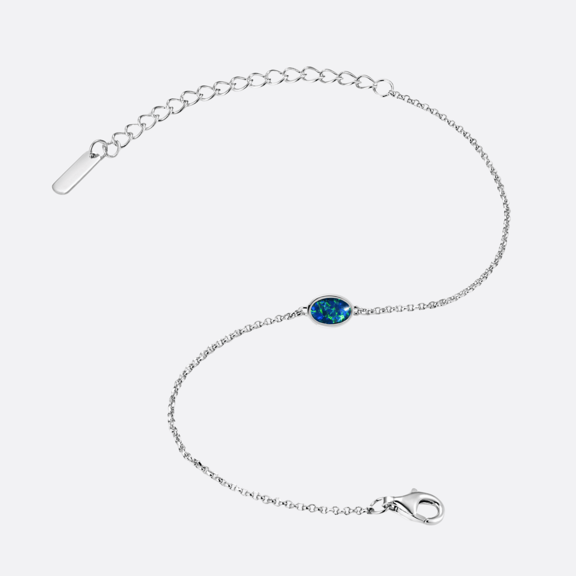 Allure of Flame Blue/Green - Armband | Liberty Angels