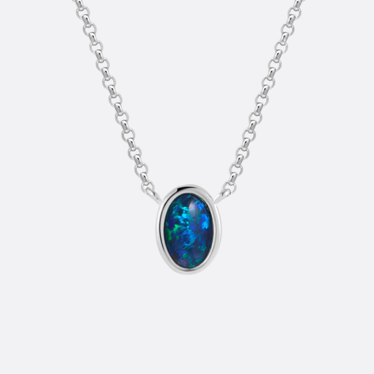 Allure of Flame Blue/Green - Kette | Liberty Angels