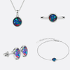Circle of Colors Red - Komplett - Set - Schmuck - Set | Liberty Angels