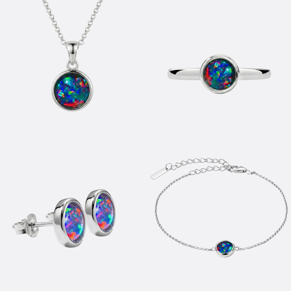 Circle of Colors Red - Komplett - Set - Schmuck - Set | Liberty Angels