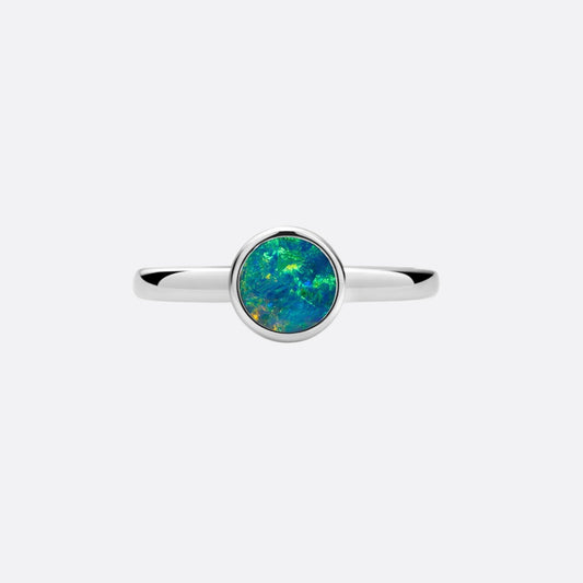 Circle of the Black Opal - Ring | Liberty Angels