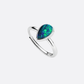 Drop of Flame Blue/Green - Ring | Liberty Angels