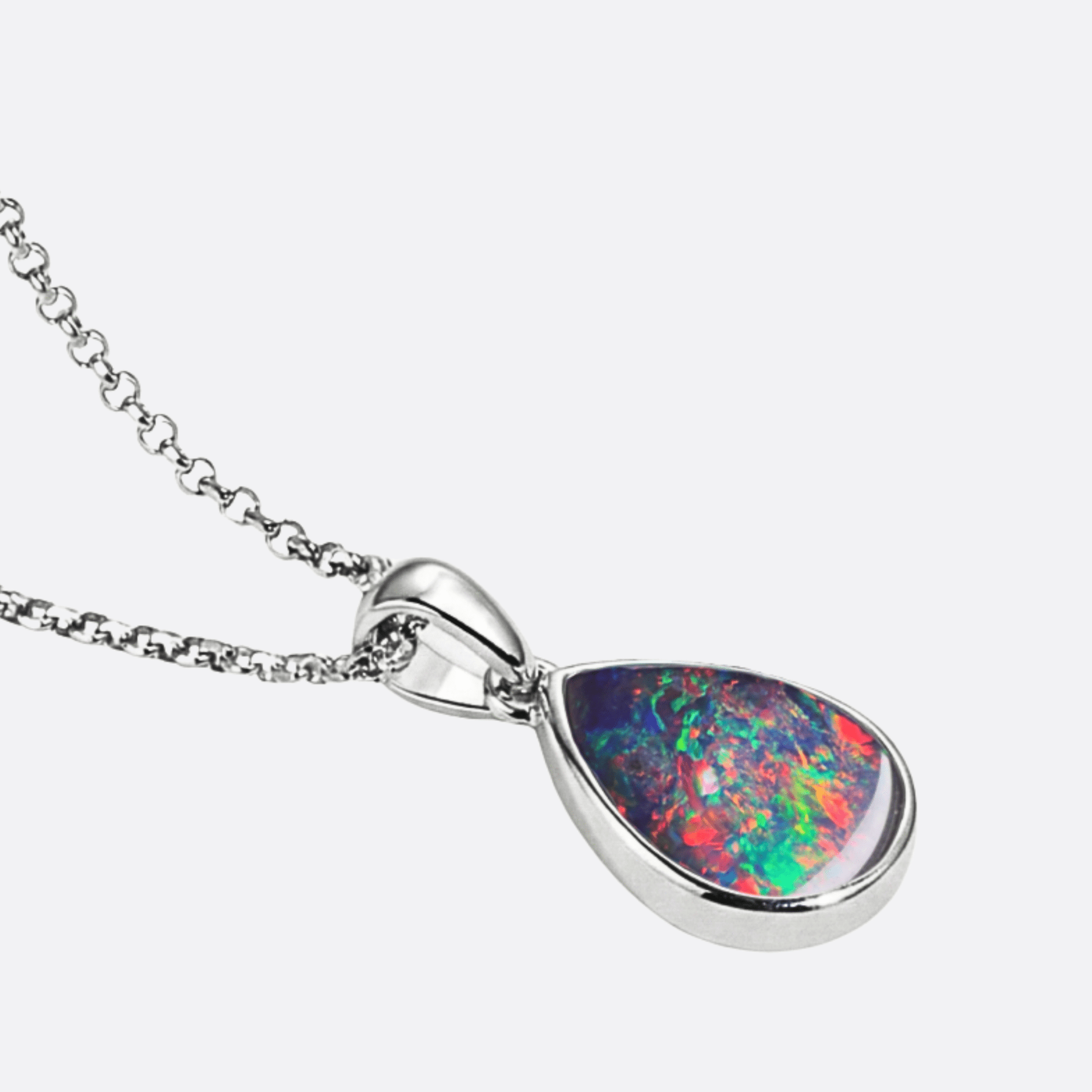 Drop of Flame Red - Kette | Liberty Angels