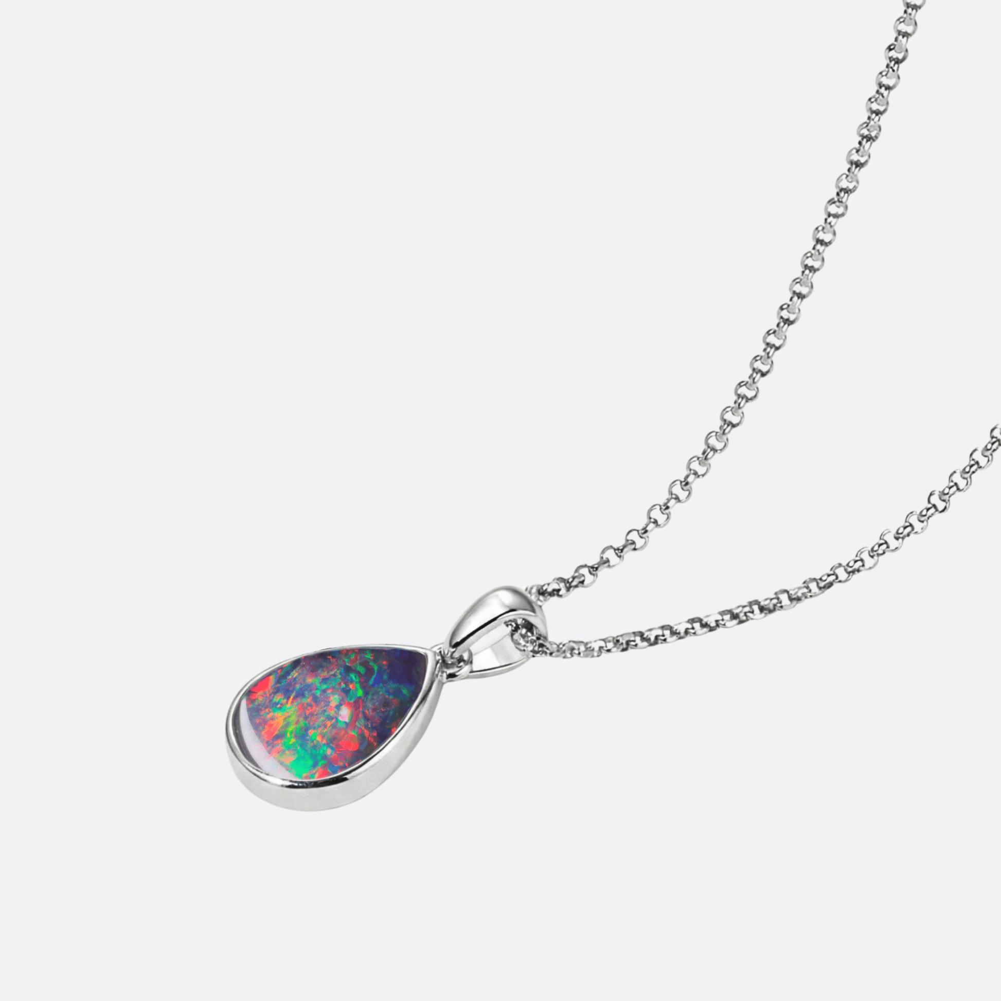 Drop of Flame Red - Kette | Liberty Angels