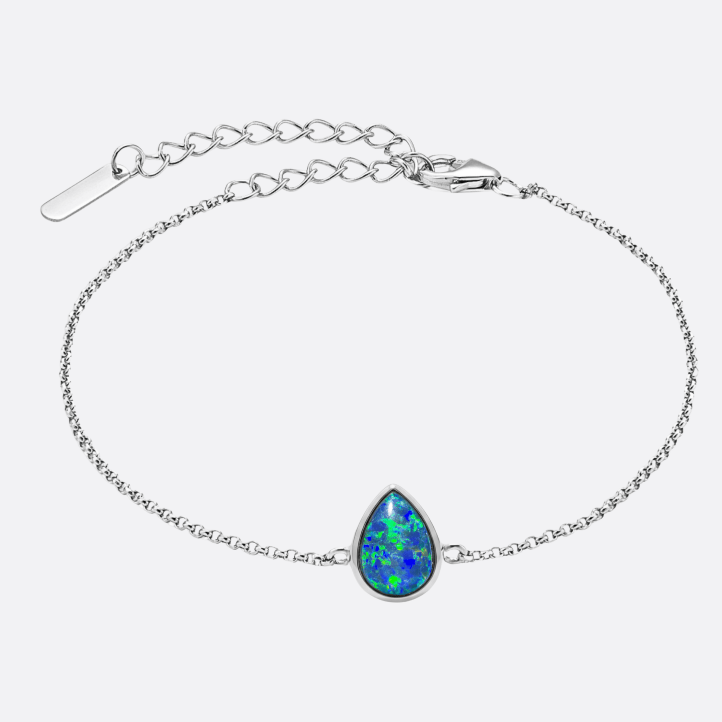 Drop of Flamme Blue/Green - Armband | Liberty Angels