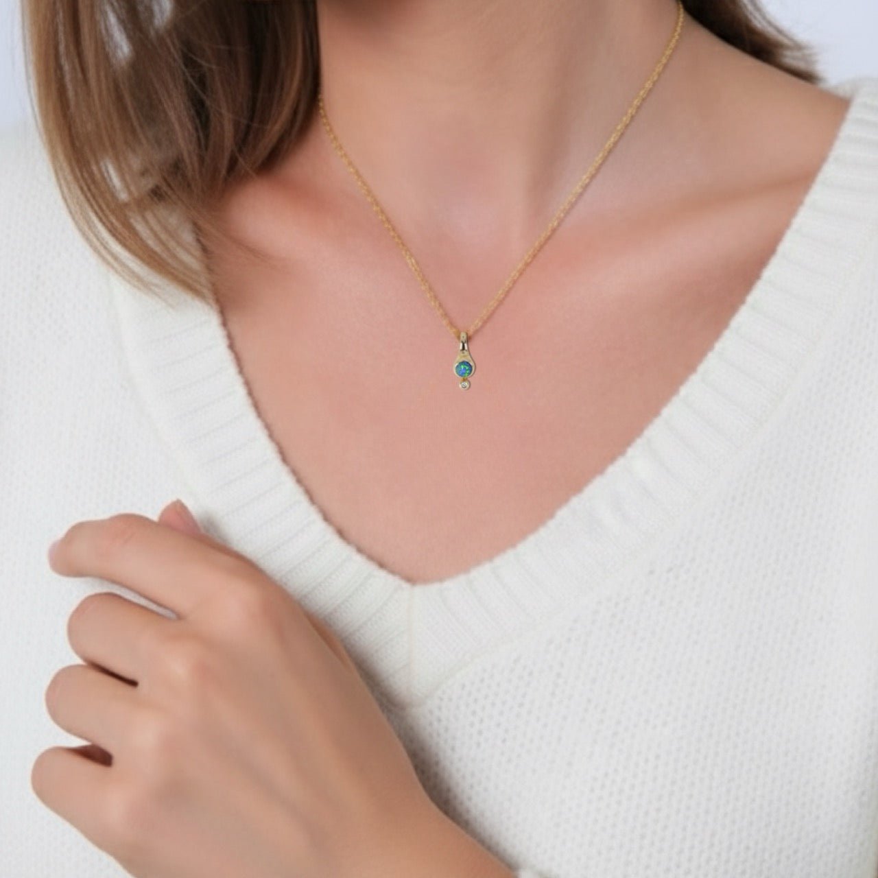 Dual Gem Motion - Kette | Liberty Angels