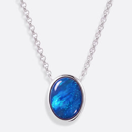 Ellipse of Flame Blue/Green