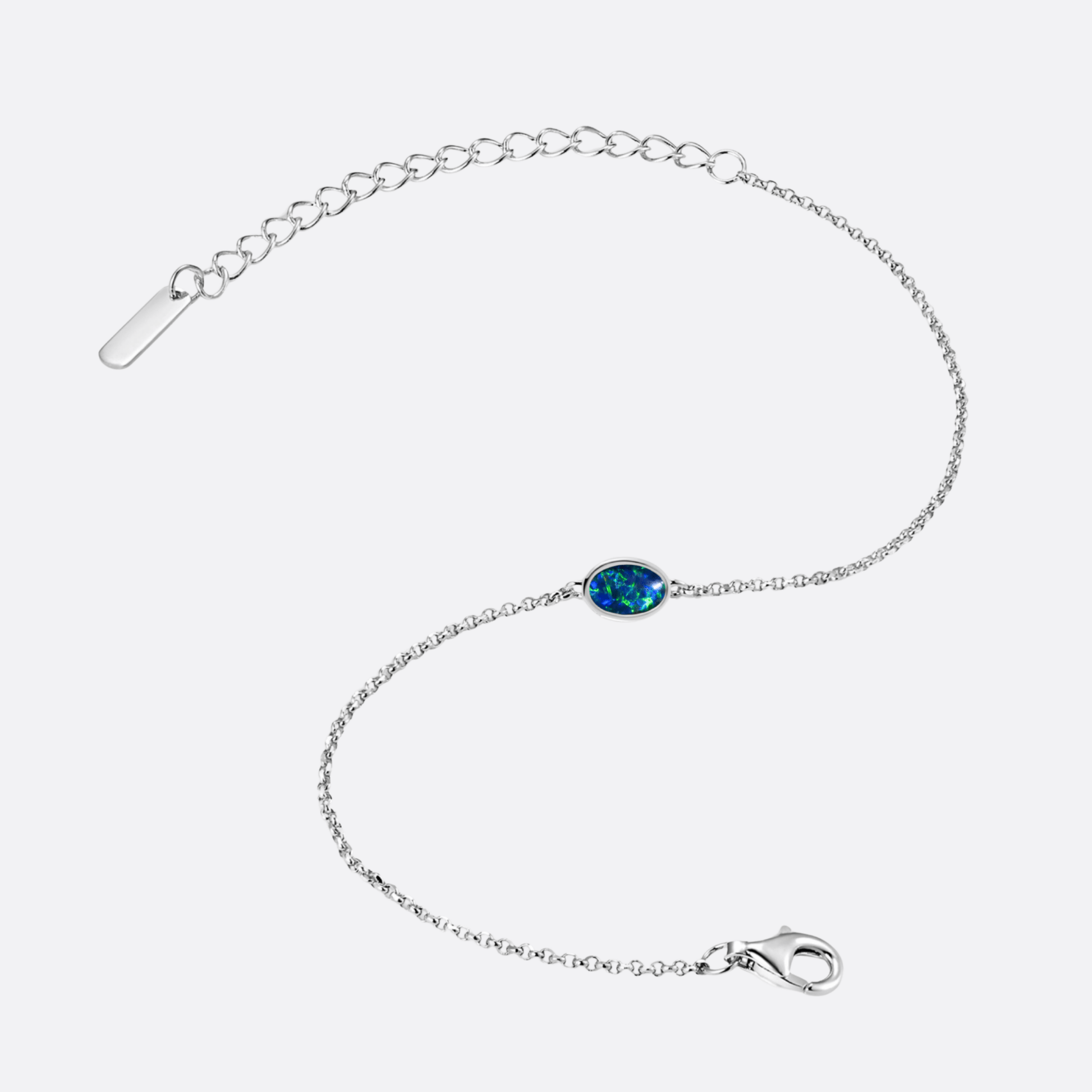 Ellipse of Flame Blue/Green - Armband | Liberty Angels