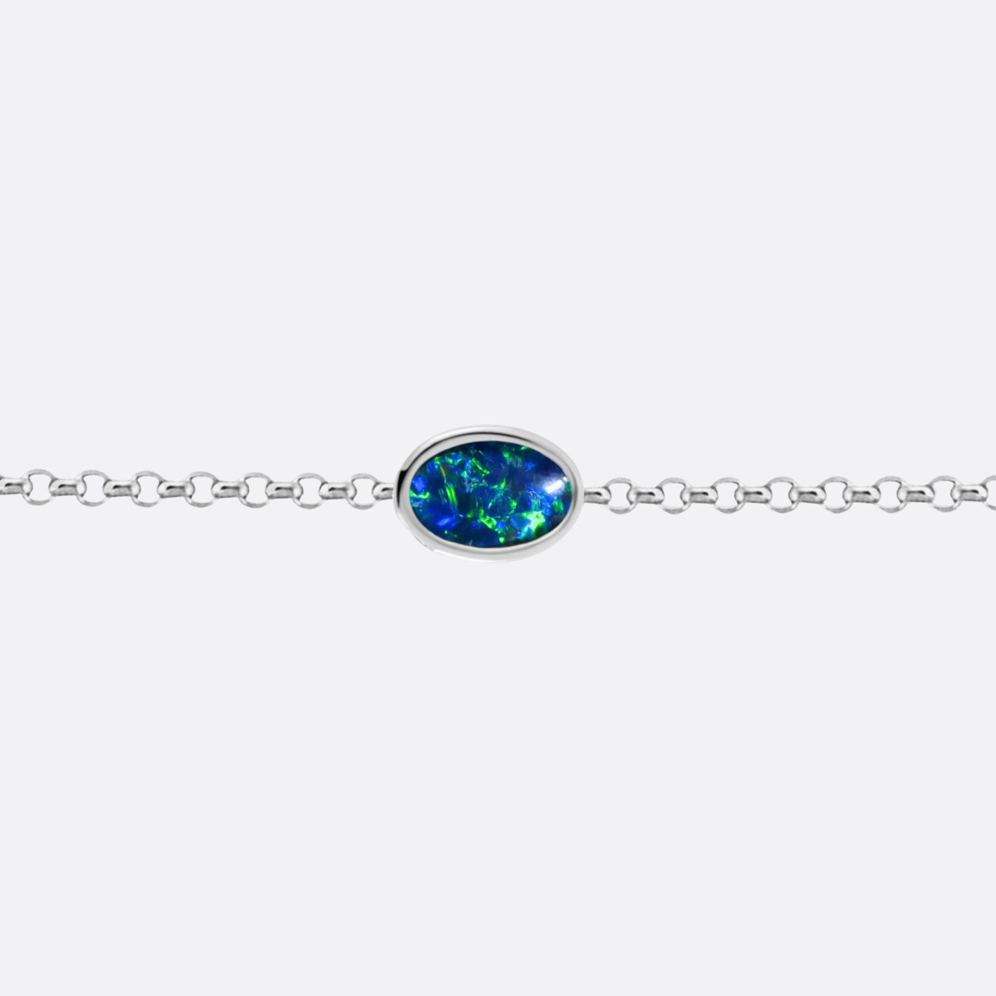 Ellipse of Flame Blue/Green - Armband | Liberty Angels