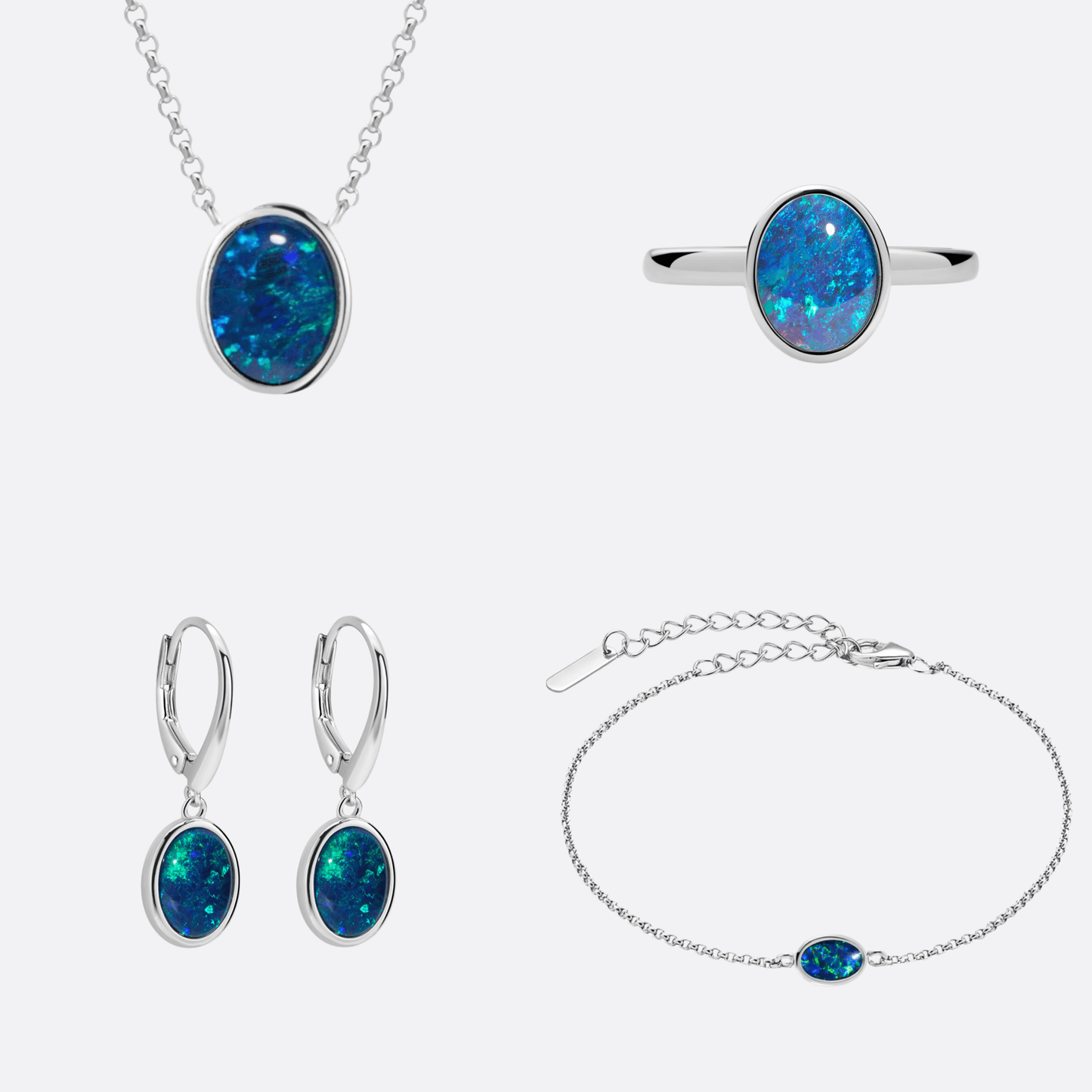 Ellipse of Flame - Komplett - Set - Schmuck - Set | Liberty Angels