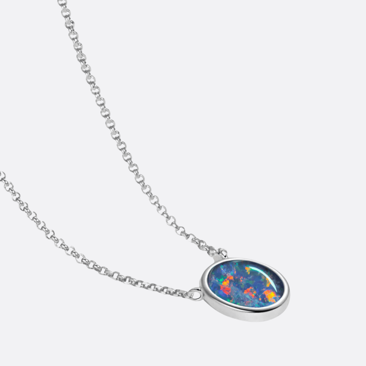 Ellipse of Flame Red - Kette | Liberty Angels