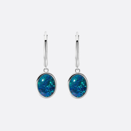 Ellipse of the Black Opal - Ohrring | Liberty Angels