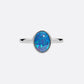 Ellipse of the Black Opal - Ring | Liberty Angels