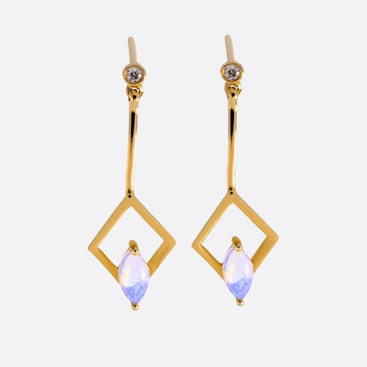 Golden Eye Portal - Ohrring | Liberty Angels